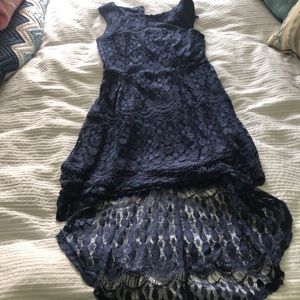 ‼️ DONATING SOON ‼️ Navy blue lace dress! 💙